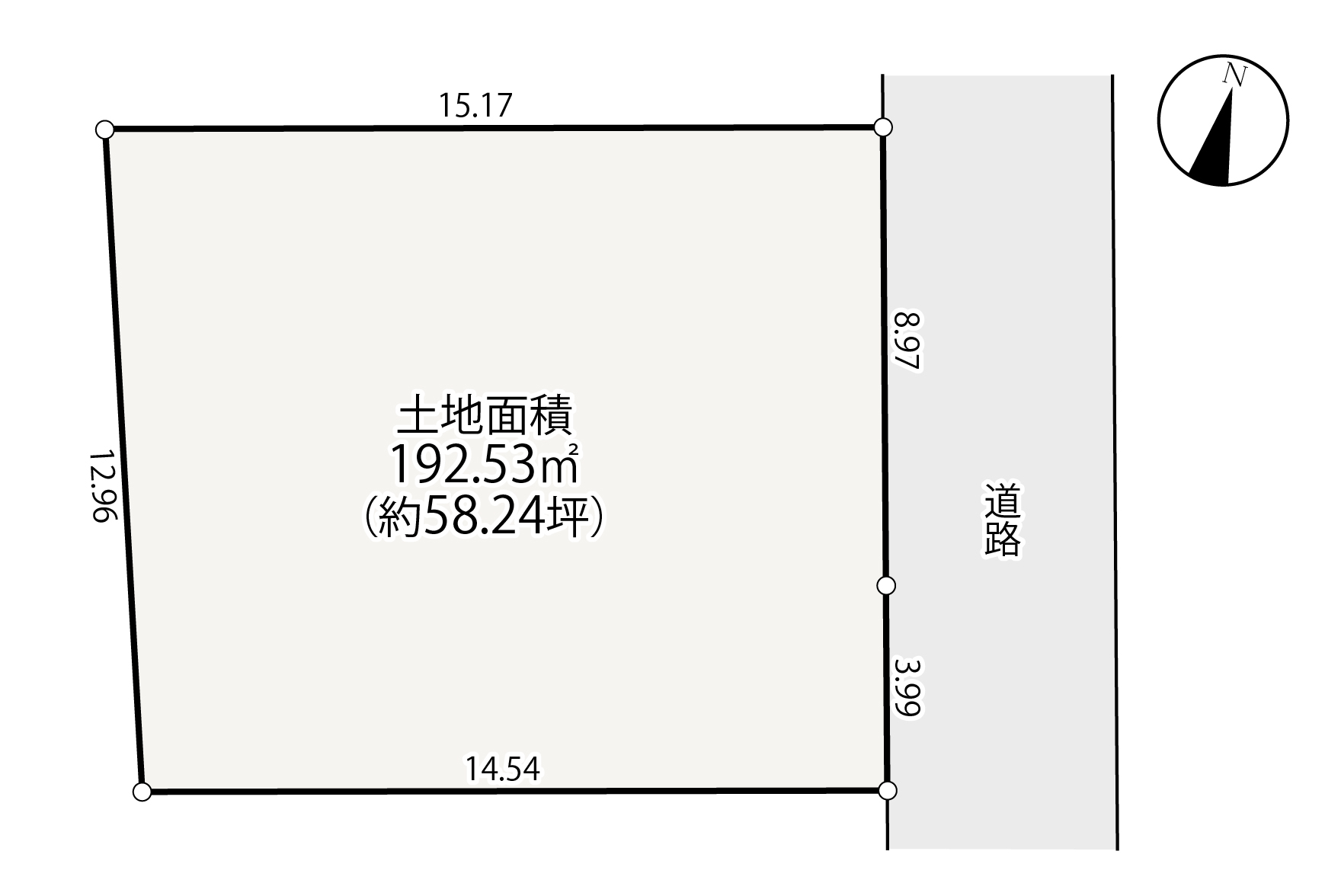 【限定1区画】高台に佇む約58坪の開放感。建築条件なし＆安心の更地渡し！